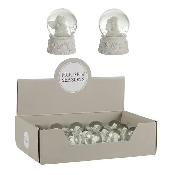 Vodná guľa anjel mix 6.5x4.5 cm 1067466