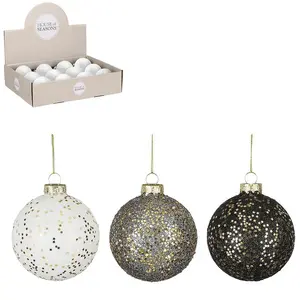 Sklenená banka mix h8xd8 cm 1143133