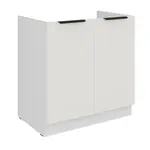 Spodní skříňka pod dřez Aria 80 ZL 1S BB - Premium Box Barva korpusu: Bílá, Barva dvířek: WH - Crystal white AFM