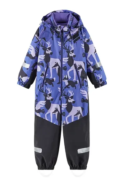 Dětský overal Reima Kurikka fialová barva, 5100131B