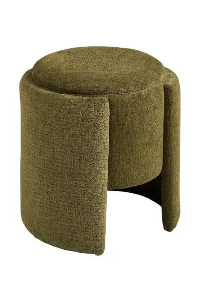 Puf House Nordic Walsdorf 42 x 43,5 cm zelená barva