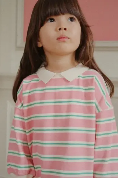 Dětské bavlněné šaty Konges Sløjd SPOTTY LS DRESS GOTS