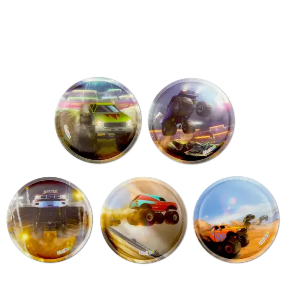 Ergobag Kletties - súprava Monstertrucks