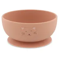 Detská silikónová miska s prísavkou Mrs. Cat