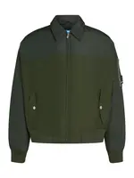 KARL LAGERFELD JEANS Prechodná bunda  nefritová / tmavozelená