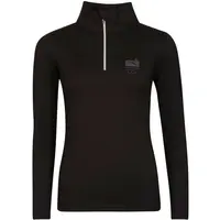 ALPINE PRO NIEMA Dámska outdoorová mikina, čierna, veľkosť