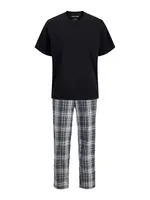 JACK & JONES Tepláková súprava 'JACLuca'  grafitová / čierna / biela