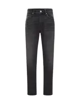 WE Fashion Džínsy  čierny denim