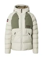 NAPAPIJRI Zimná bunda 'MOESA'  námornícka modrá / sivá / kaki