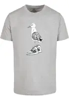 Men's Seagull Sneakers T-Shirt - Grey