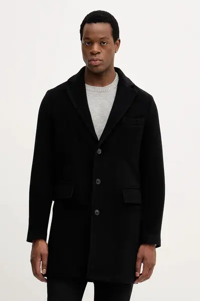 Kabát s příměsí vlny Trussardi