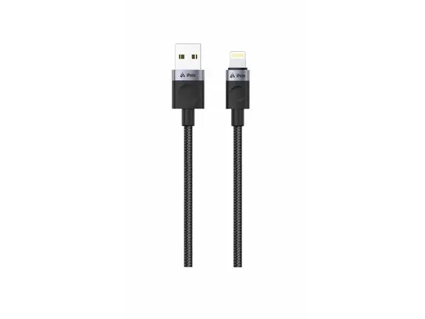 Kabel iPEAX 90010107 USB/Lightning 1,5m Black
