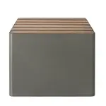 Venkovní stolička WOODGREEN, více variant - Hobby Flower Barva: khaki/tmavé dřevo