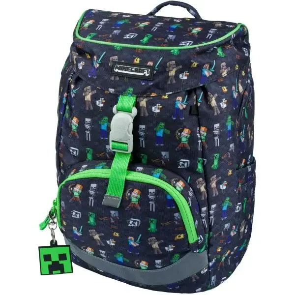 BAAGL AIRY MINECRAFT Školský ruksak, tmavo modrá, veľkosť