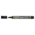 12 x Permanentní popisovač Pentel černý, kuželovitý hrot, stopa 1.5mm