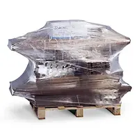 6 x Přilnavá stretch fólie šířka 500mm, délka 300m, průhledná, tloušťka 17µm, odolná vůči průrazu