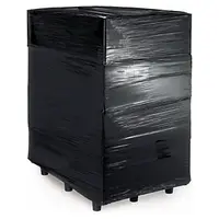 6 x Stretch fólie šířka 500mm, délka 150m, černá, neprůhledná, tloušťka 23µm  | RAJA