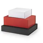 Ozdobná krabička se zavíráním na magnet 330 x 230 x 100 mm, slonovinová