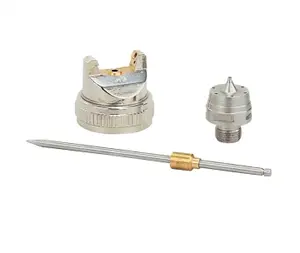 Opravné sady na stříkací pistoli JONNESWAY JA-6111, jehly s tryskami různých průměrů Průměr trysky: 1,4 mm