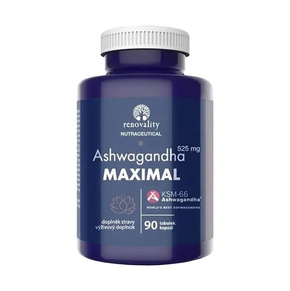 RENOVALITY Ashwagandha Maximal 90 tobolek