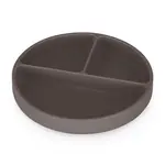 PETITE&MARS Talířek silikonový dělicí kulatý Take&Match Bitter Cocoa 6m+