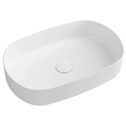 Sapho Infinity OVAL keramické umývadlo na dosku 55x36cm 10NF65055