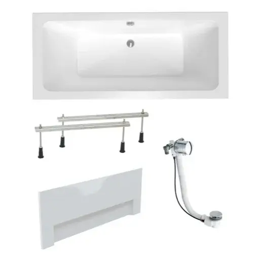 Obdĺžniková vaňa Laguna Nora Plus 170x75 cm akrylát ľavá aj pravá SIKONO1700APNPC