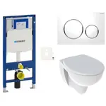Závesný WC set Geberit do ľahkých stien / predstenová KOLO Rekord SIKOGES3K7