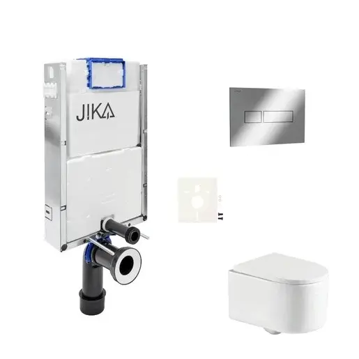 Závesný wc set na zamurovanie SAT SIKOJZREX72CR