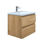 Kúpeľňová skrinka s umývadlom SAT B-Way dub mat BWAY260OAKU