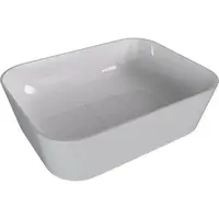 Polysan Banera umývadlo na dosku 49,5x34,5 cm bez prepadu biela 14596