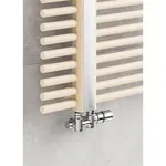 Termostatický ventil P.M.H. kov bílá TWINCOMBI