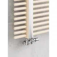 Termostatický ventil P.M.H. kov bílá TWINCOMBI