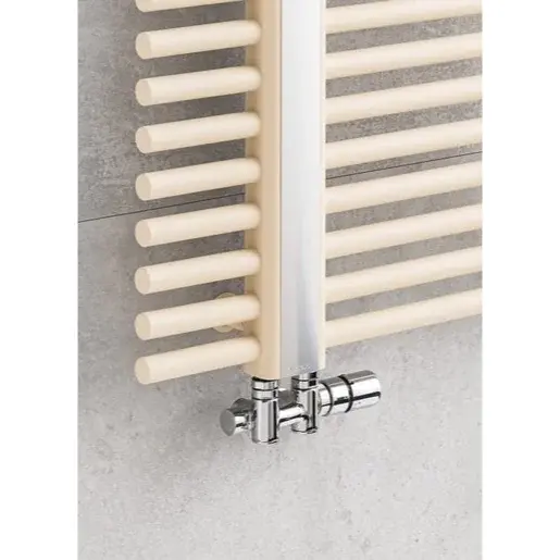 Termostatický ventil P.M.H. kov bílá TWINCOMBI