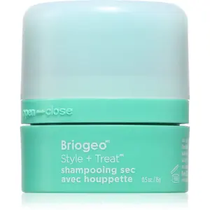 Briogeo Style + Treat suchý šampón pre tmavé vlasy 15 g