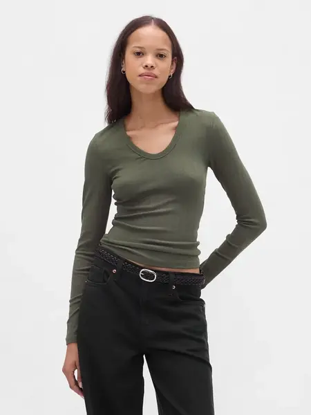 GAP Ribbed T-shirt - Women's