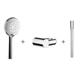 Jika Cubito ručná sprcha na stěnu s mydlovničkou chróm h3651x00043621 651X.0.004.362.1