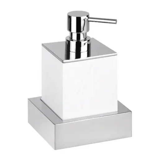 Bemeta Gamma dávkovač mydla chróm / biela 145509012