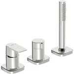 Vaňová batéria HANSA STELA so sprchovacím setom chróm 57319173