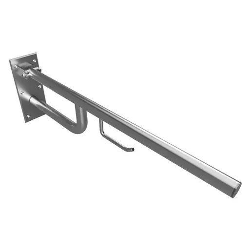 Bemeta Help madlo sklopné, s držiakom toal.pap.nehrdzavejúca oceľ 301102772