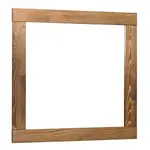 Zrkadlo Naturel Country 80x80 cm palisander COUNTRYZRC80PA