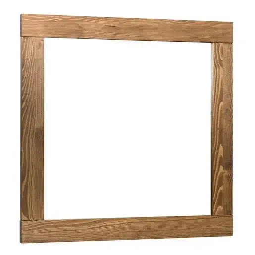 Zrkadlo Naturel Country 80x80 cm palisander COUNTRYZRC80PA