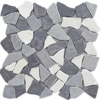 Kamenná mozaika Mosavit Piedra noa gris 30x30 cm mat PIEDRANOAGR