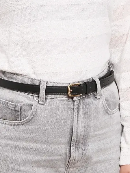 Resti Women's casual pants belt