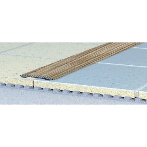 Lišta prechodová "rovná" Havos mat, hliník, dĺžka 270 cm, LPRS3M270