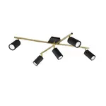 Trio Marley stropné osvetlenie čierna 612400580 TR612400580
