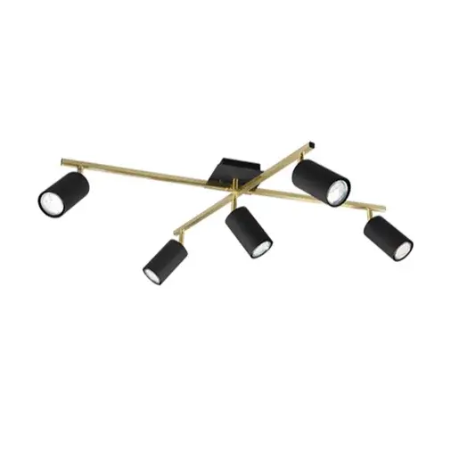 Trio Marley stropné osvetlenie čierna 612400580 TR612400580