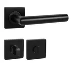 Kľučka Naturel FAVORIT HR čierna WC FAVORITHREBWC