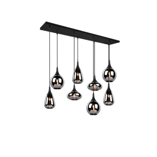 Závesné osvetlenie Trio Lumina čierna 317000832