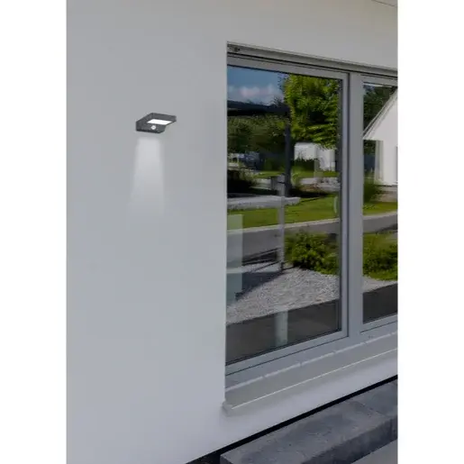 LED nástenné svietidlo Reality Fomosa antracit R22281142